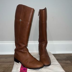 Tory Burch Brown Leather Boots - Size 11
